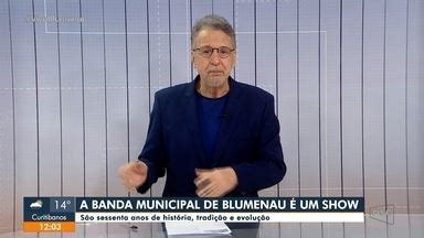 Jornal do Almoço SC Blumenau Valther Ostermann comenta os 60 anos