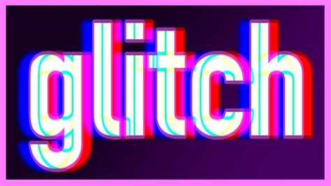 C Mo Hacer El Efecto Glitch O Fallo En Adobe Premier Pro Gu A Til