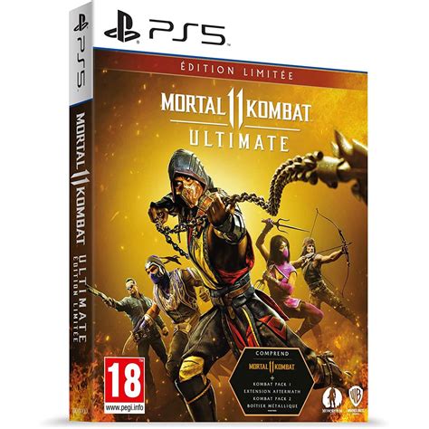 Mortal Kombat Xi Ultimate Edition Limitee Ps