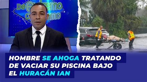 Hombre Se Ahoga Tratando De Vaciar Su Piscina Con Una Manguera Bajo El