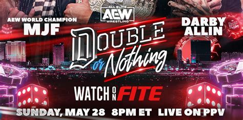 Aew Double Or Nothing 2023 Major Title Match Set With Special Guest