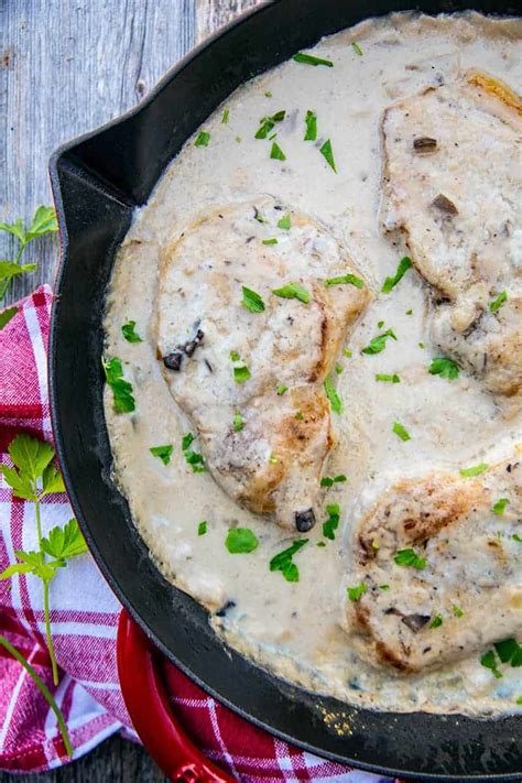 Baked Cream Of Mushroom Pork Chops The Kitchen Magpie