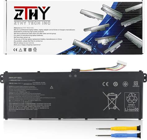 Amazon.com: UGXKNAE AP18C4K Battery Replacement for Acer Aspire 5 A515 ...
