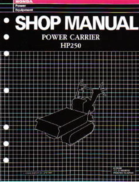 Honda snowblower repair manual