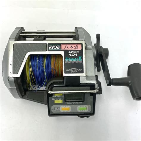 リョービ Ryobi Ad電動 101 Power Ii リール 釣り具 フィッシング用品 動作未確認 レジャー リョービ ｜売買されたオークション情報、yahooの商品情報をアーカイブ公開