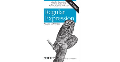 Regular Expression Pocket Reference 2nd Edition Book