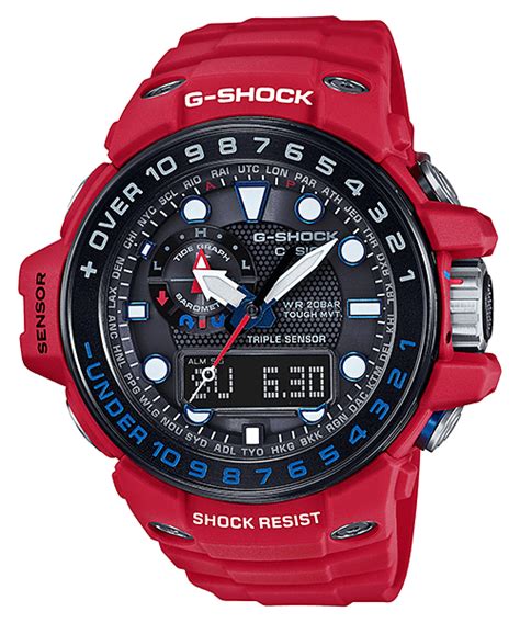 G Shock Master Of G Rescue Red Series Gulfmaster Mudmaster Gravitymaster