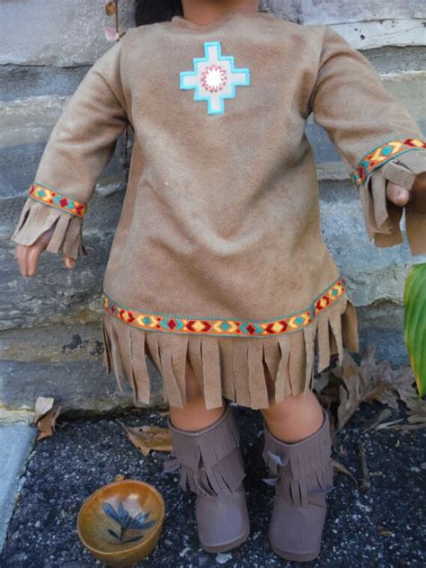 18 Inch American Girl Doll Clothes Kaya Native American Dress