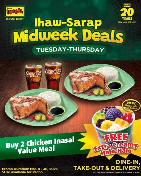 Mang Inasal Menu Prices Philippines February 2025 Updated