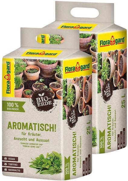 Floragard Bio Erde Aromatisch X L F R Anzucht Und Aussaat Sowie