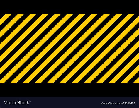 Warning Striped Rectangular Background Royalty Free Vector