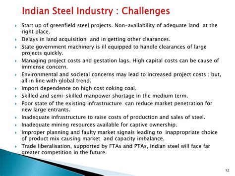 PPT Indian Steel Strategic Issues PowerPoint Presentation Free