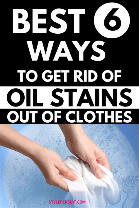 How To Remove Oil Stains From Clothes Easily Stylepersuit