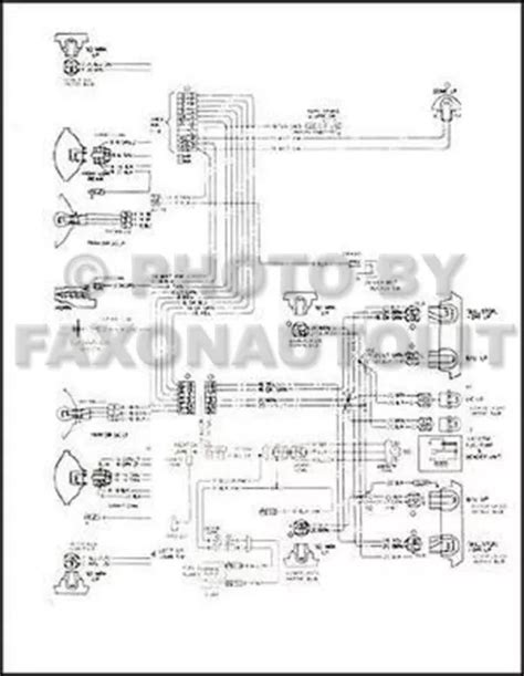 1980 EL CAMINO Monte Carlo Malibu Wiring Diagram 80 Electrical Chevy