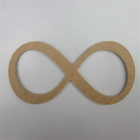 8 Infinity Symbol Unfinished Mdf Art Shape By Build A Cross