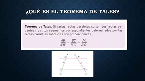 Unidad 5 Tema 3 Teorema De Tales Parte 3 PPT