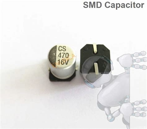 Kit 4 Capacitor Electrolítico De Aluminio 470 uF 16V 8x10 2 mm SMD