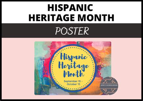 Hispanic Heritage Month Poster Teaching Resources