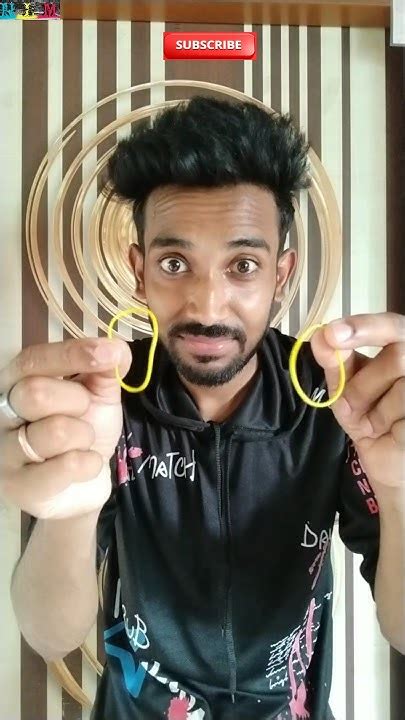 Rubber Band Magic🎩 Trick🥢 Revealed Shorts Rubberband Magictricksrevealed Nextlevel Trending