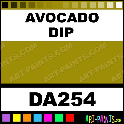 Avocado Dip Decoart Acrylic Paints Da254 Avocado Dip Paint Avocado