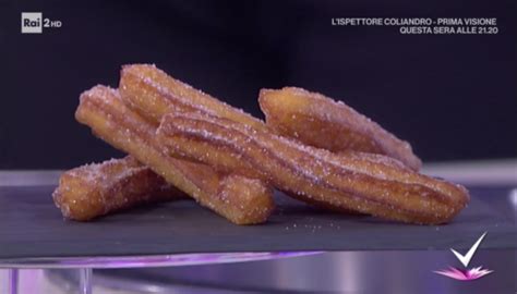 Detto Fatto Ricetta Churros Di Michel Paquier