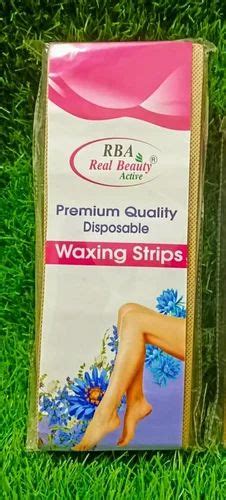 Brown Non Woven RBA Disposable Waxing Strips For Professional Large