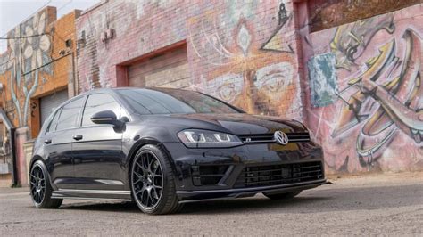 Volkswagen Golf R Black Bbs Ch R Wheel Front