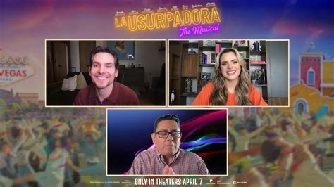 Isabella Castillo Alan Estrada Talk La Usurpadora The Musical Youtube