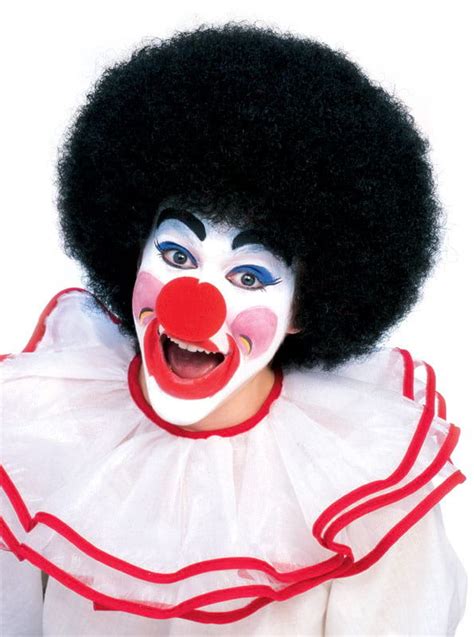 White Clown Afro Halloween Wig | The Costume Shoppe | Wigs Calgary