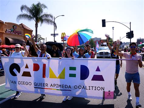 Gay Pride San Diego Parade 2021 Hohpaindi