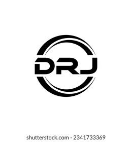 Drj Logo Design Inspiration Unique Identity Stock Vector (Royalty Free ...