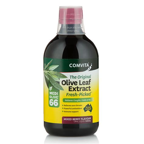 Comvita Olive Leaf Extract Mixed Berry Natures Works