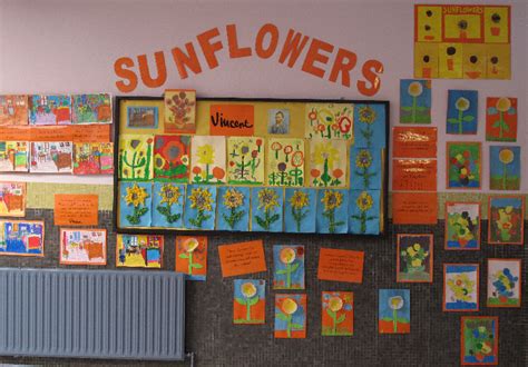 Sunflowers Classroom Display Photo Sparklebox