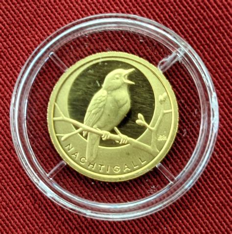 Deutschland BRD 20 Euro Goldmünze 1 8 Unze Gold 2016 F Heimische Vögel