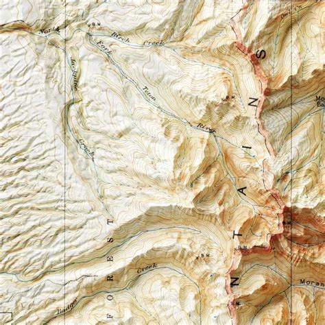 Grand Teton National Park Map 1899 Map Of Grand Teton Geoartmaps