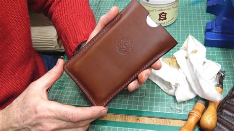 Making A Leather Phone Case Step By Step Project YouTube