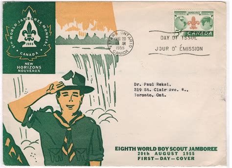 Postal History Corner 1955 World Scout Jamboree