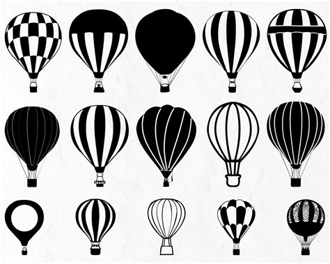 Heißluftballon SVG Bundle Heißluftballon Svg Luftballon Dxf Etsy