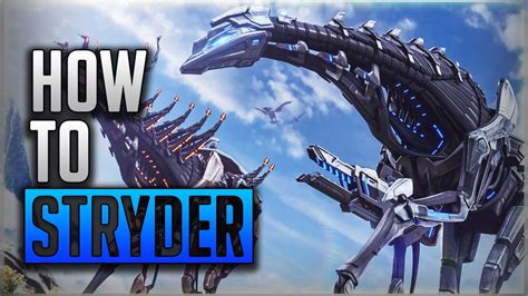 STRYDER HOW TO Everything You Need To Know New Genesis 2 DLC Ark