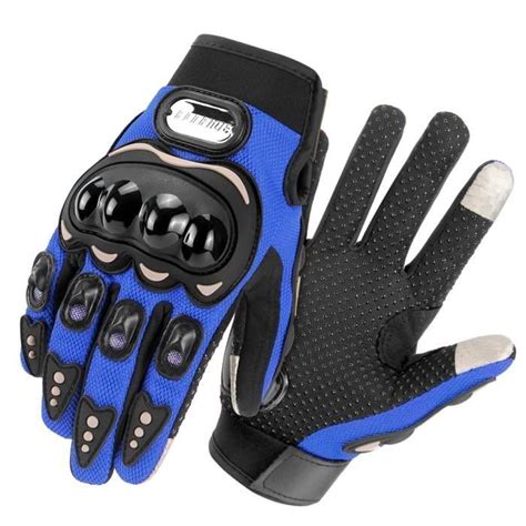 Gants d été pour Moto pour hommes respirants pour écran tactile