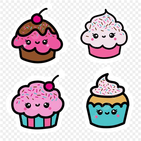 Inolvidable Reactor Estación de ferrocarril kawaii cupcake clipart exagerar Montañas climáticas ...