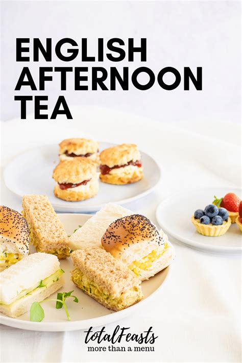 A wonderful English Afternoon Tea menu. Complete afternoon tea recipes ...