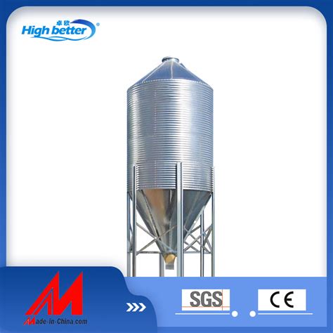 Chicken Farm Feed Silo Poultry House Pig Farm Galvanized Steel Storage