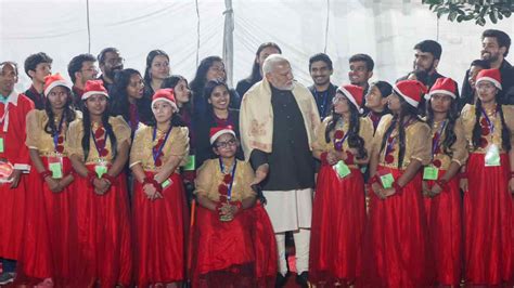 PM Modi Extends Christmas Greetings To Nation Wishes Peace And