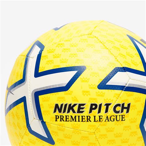 Ballon Nike Premier League Pitch Jaune Strike Blanc Bleu Noir