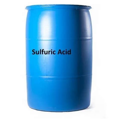 Sulphuric Acid 98 50Kg Can At Rs 11 Kg In Surat ID 25601923855