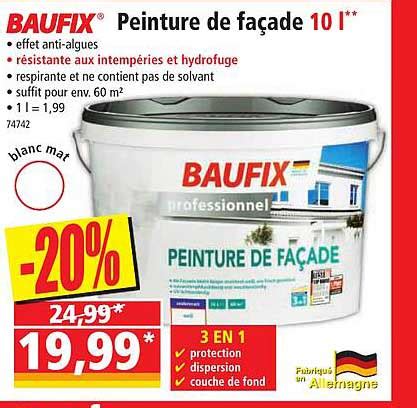 Promo Baufix Peinture De Fa Ade Chez Norma Icatalogue Fr