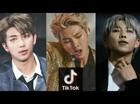 Bts Namjoon Hot Tik Tok Edits Compilation Youtube