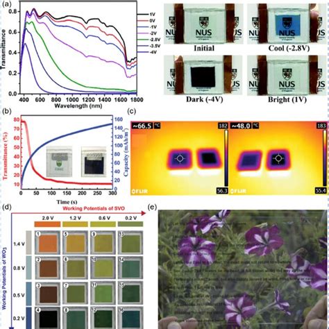 Electrochromism Based On Dmlis A Working Mechanism Illustration Of