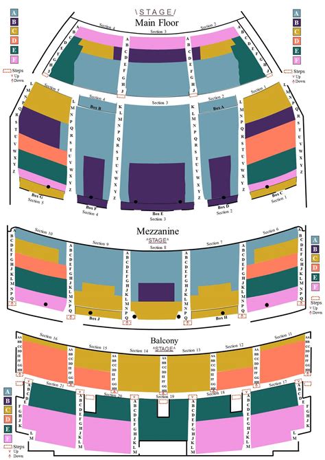 Hill Auditorium Seating Chart